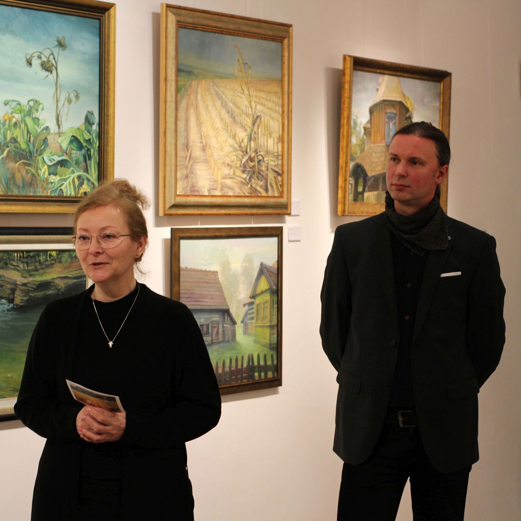 Giermek, Lenart: Wystawa malarstwa w BWA w Sandomierzu